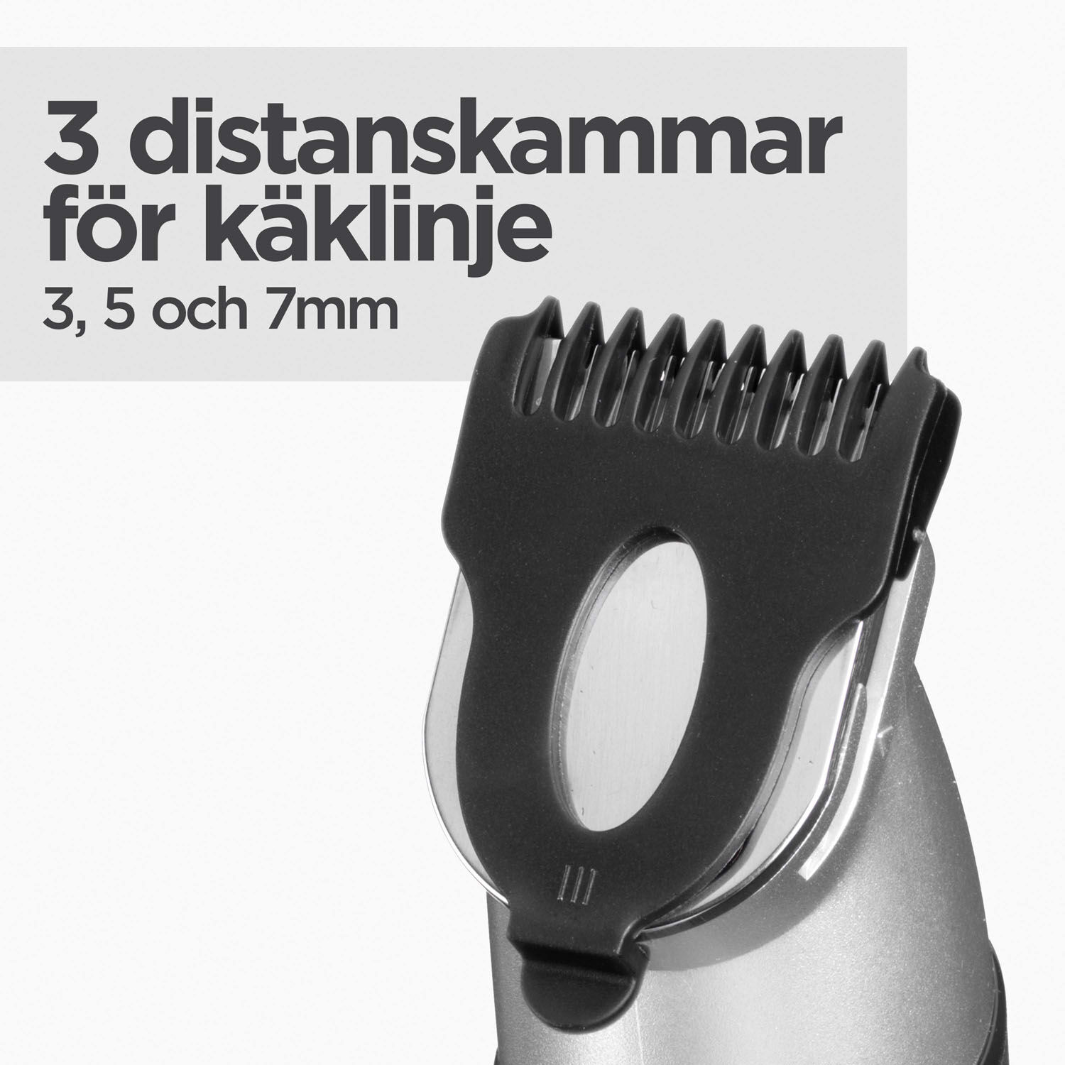 3 distanskammar f&ouml;r konturer, 3, 5 och 7&nbsp;mm